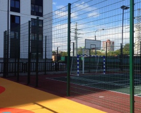 3D заборы для спортивной площадки 60 метров фото в Горячем Ключе