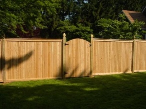 Деревянный забор сплошной 12 метров фото в Горячем Ключе