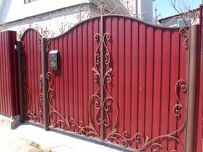 Калитка - пример 1 фото в Горячем Ключе