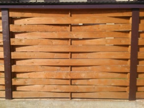 Деревянный забор плетёнка 12 метров фото в Горячем Ключе