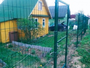 3D заборы для частного дома 100 метров фото цена под ключ